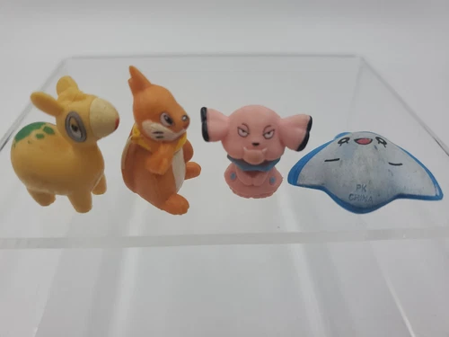 VTG POKEMON Nintendo Buizel Numel Snubbul Mantyke Plastic 1" Toy Mini Figure PK