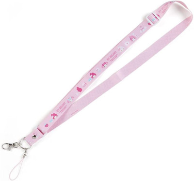 Bunny Melody Pink Rabbit Lanyard Neck Strap Keychain Badge Card Holder JAPAN
