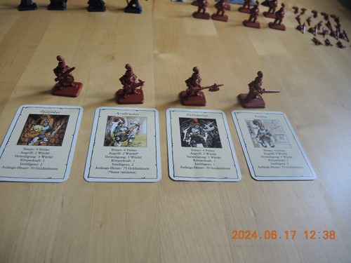 Brettspiel MB HeroQuest Morcars Magier alte Version 100% kompl. - Bild 21 von 24