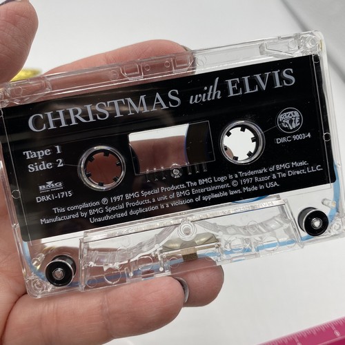 Christmas With Elvis Cassette Tape 2 BMG Special Productions - Picture 6 of 8