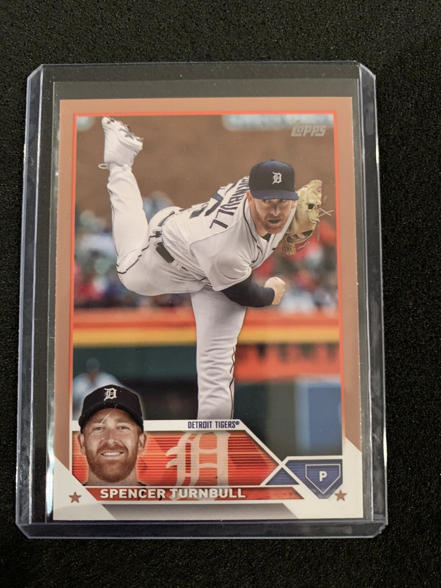 Spencer Turnbull Tigers US291 Gold 1110/2023 2023 Topps
