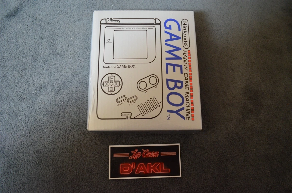 Game Boy Fat Rouge - En Boîte + Cadeau - Nintendo 1989