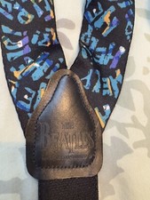 The Beatles Men  s Vintage 1991 Help Limited Edition Suspenders Y Back Adjustable
