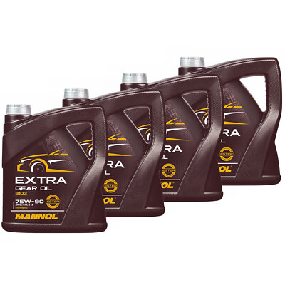 Getriebeöl MANNOL Extra 75W90 API GL 4 4x 4 Liter für Aeon CAN-AM Rex