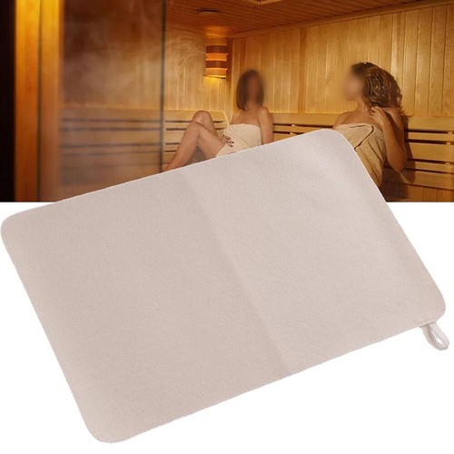 Tapis De Sauna En Liège Naturel 45x30 Cm – Antidérapant, Chaud & Antibactérien Pour Douche & Bien-être