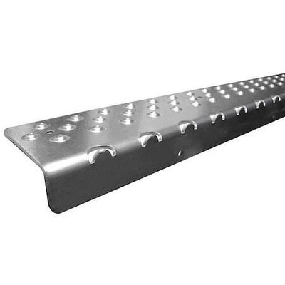 Handi Ramp Nsn129048sl0 Stair Nosing,Silver,48In W,Aluminum