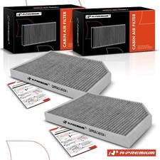 A-Premium 2x Front Activated Carbon Cabin Air Filter for Porsche Panamera Taycan