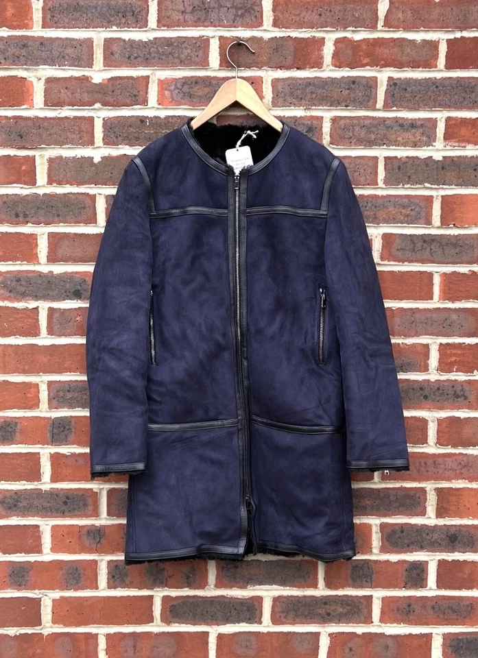 Isabel Marant Ladies BOYCE Sheepskin Shearling Coat UK6 US2 XS Leather Suede - Image 2 of 4