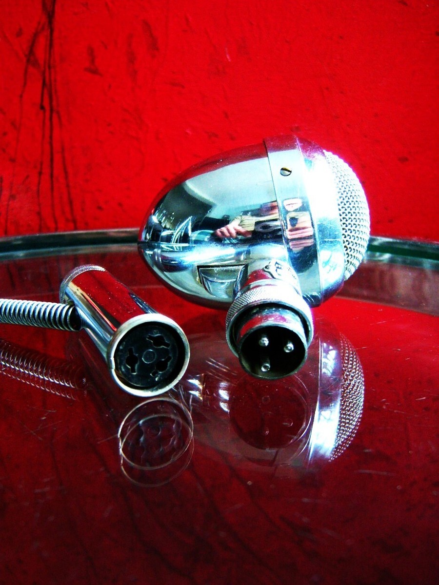 Vintage 1950's Astatic T-3 crystal / modified dynamic harp