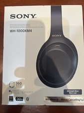 Sony WH1000XM4/B Premium Noise Cancelling Wireless Over-the-Ear Headphones