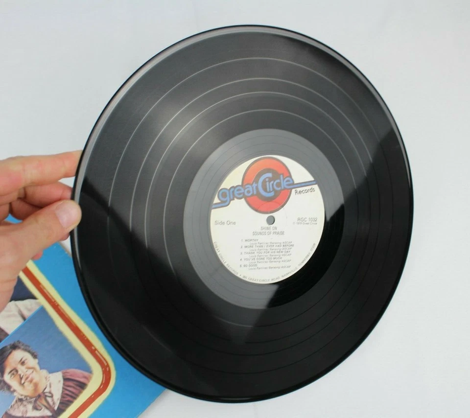 SOUNDS OF PRAISE SHINE ON LP 12" VINYL RECORD CHRISTIAN XIAN PRIVATE PRESS - Image 2 of 4