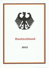 Bund Briefmarkenalbum für 2015 (Vordruck) DIN A 4 mit HAWID, neu