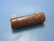 CLAROSTAT  VP25K-10 Qty of 7 per Lot Res Wirewound 10 Ohm 5% 25W ±100ppm/°C Vitr