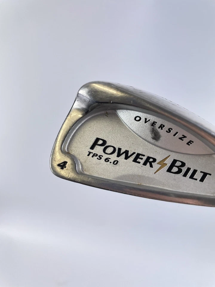 PowerBilt Golf 4 Iron Regular Flex Steel /Right Handed /New Grip /3449 - Image 2 of 4