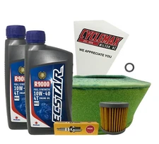 Cyclemax Full Synthetic Tune Up Kit w/ Spark Plug fits 2011-2023 Suzuki DR-Z400
