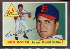1955 Topps Set-Break #125 Ken Boyer RC EX-EXMINT *JAYSACE*