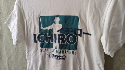 Seattle Mariners Ichiro Tシャツ L　新品未開封 August 27, 2022 Seattle Mariners - Ichiro T-Shirt - Stadium