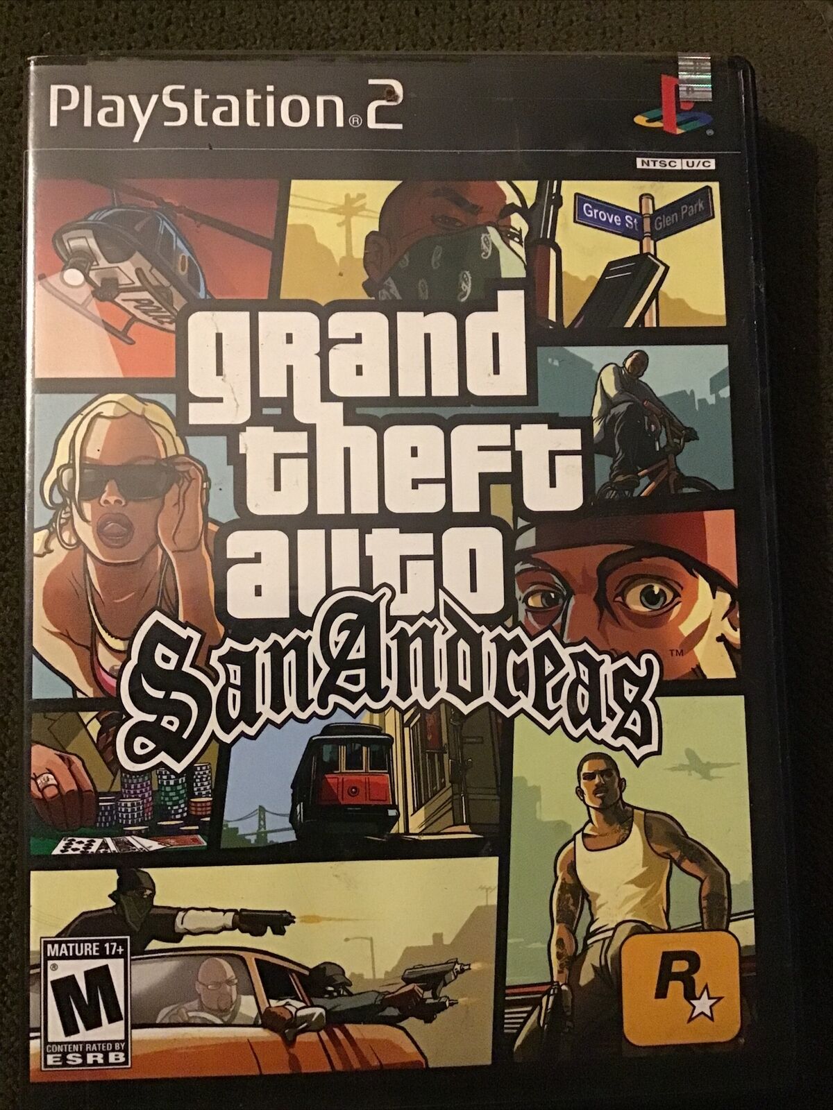 Gta Sa - Grand Theft Auto San Andreas Ps2 - Original, Jogo de Videogame  Playstation-2 Usado 39808621