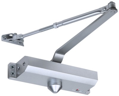 NEW Tell DC100137 Commercial Grade 3 Door Closer Aluminum Finish Size 3 4791372