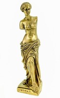 Alabaster Venus Von Milo Figur Skulptur 25 Cm Goldfarben Griechenland Aphrodite