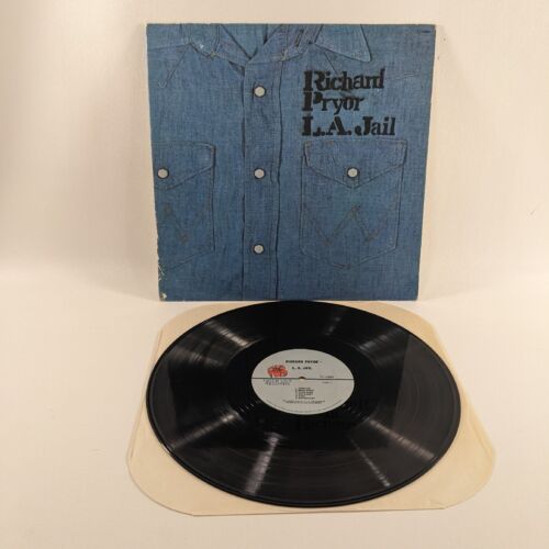 Richard Pryor "Live L.A. Jail" 1976 Tiger Lily Records Comedy Record LP  - Afbeelding 1 van 4