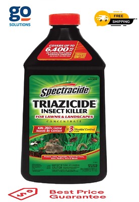 Spectracide Triazicide, Insect Killer For Lawns And Landscapes Concentrate 40oz.