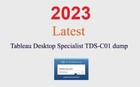 Tableau Desktop Specialist TDS-C01 dump GUARANTEED (1 month update)