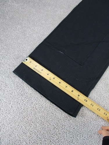 Nike Pants Youth Medium Black Canvas Wide Leg * - Picture 6 of 12