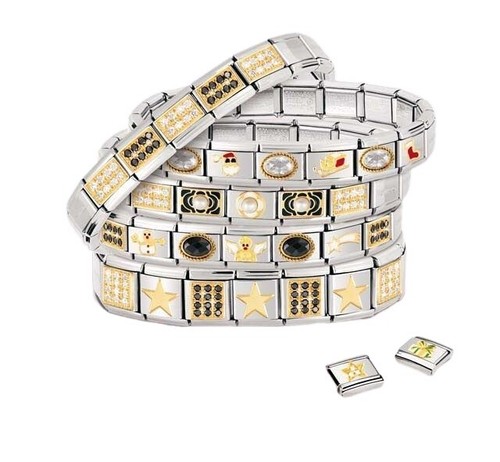 SILVER CLASSIC ITALIAN CHARM GINGER BREAD MAN fits all design 9mm bracelet AO5 - Picture 7 of 8