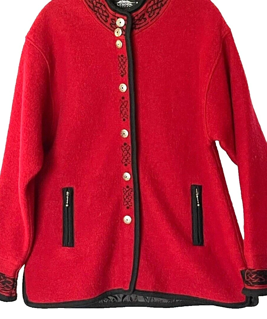 Tamaño Regular sólido Icelandic Design abrigos, chaquetas y chalecos para Mujeres