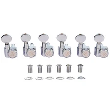 KAISH 21:1 Dual-Pin Locking Tuners 2 Pin Locking Tuning Machines for Strat/Tele