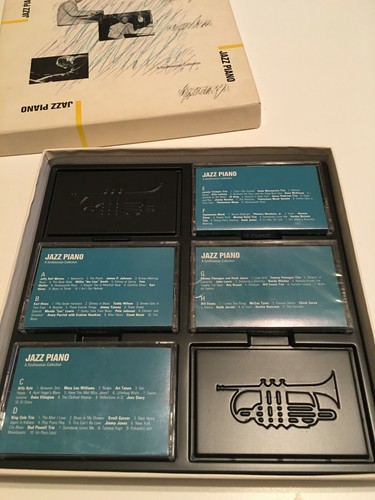 Jazz Piano: Smithsonian Collection 4 Cassette Set plus book 1989 - Picture 2 of 8