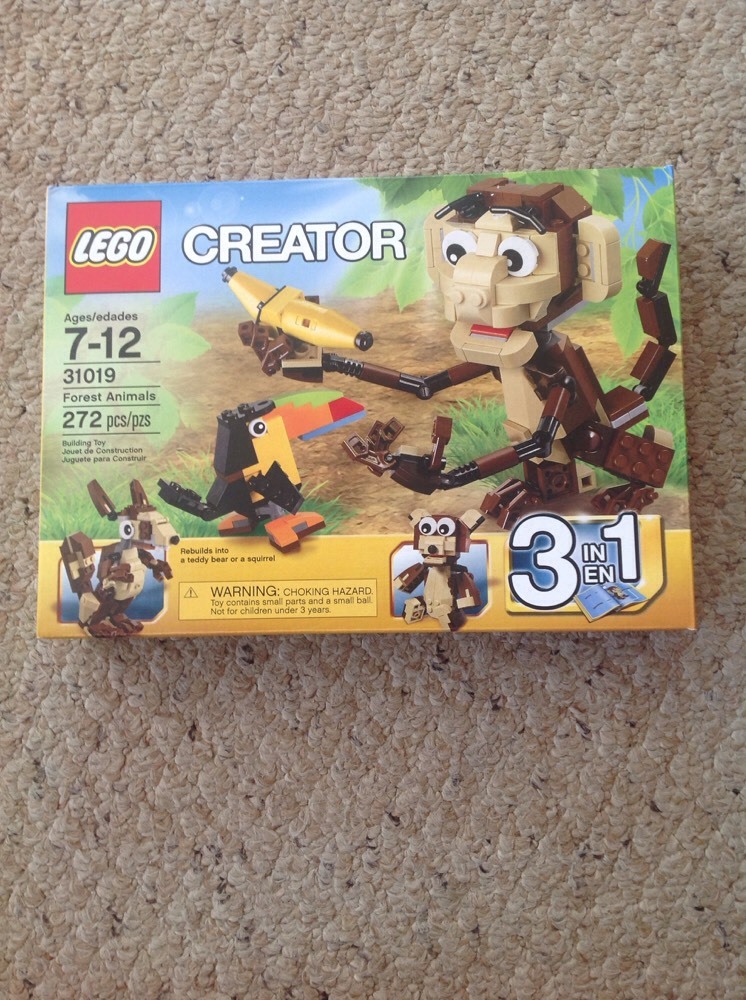 New Lego 31019 Forest Animals, Creator. Discontinued. 673419209090
