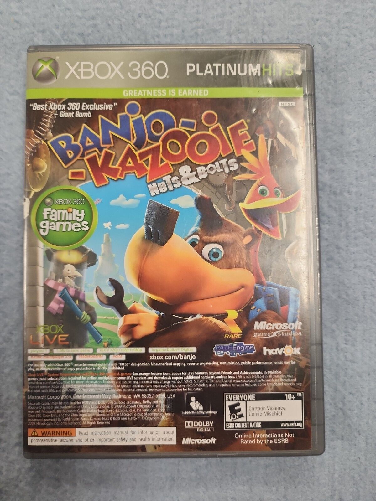 Banjo Kazooie Nuts And Bolts cheats and achievements