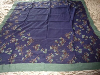 XX LARGE WHITE STUFF SCARF 42IN X 41IN 80%COTTON20