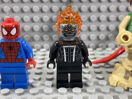 Lego Spiderman Minifigure Lot Of 5 Spider-Man Carnage Sandman Ghostrider - Picture 4 of 13