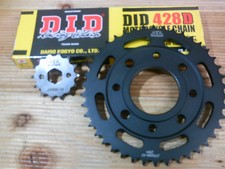 DAELIM VL 125 Daystar -07 Kettensatz TUNING verst&auml;rkt mehr KM/h 13/38