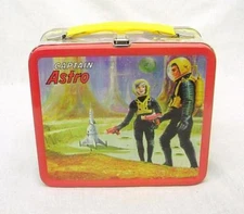 Captain Astro Full Size Tin Lunch box
