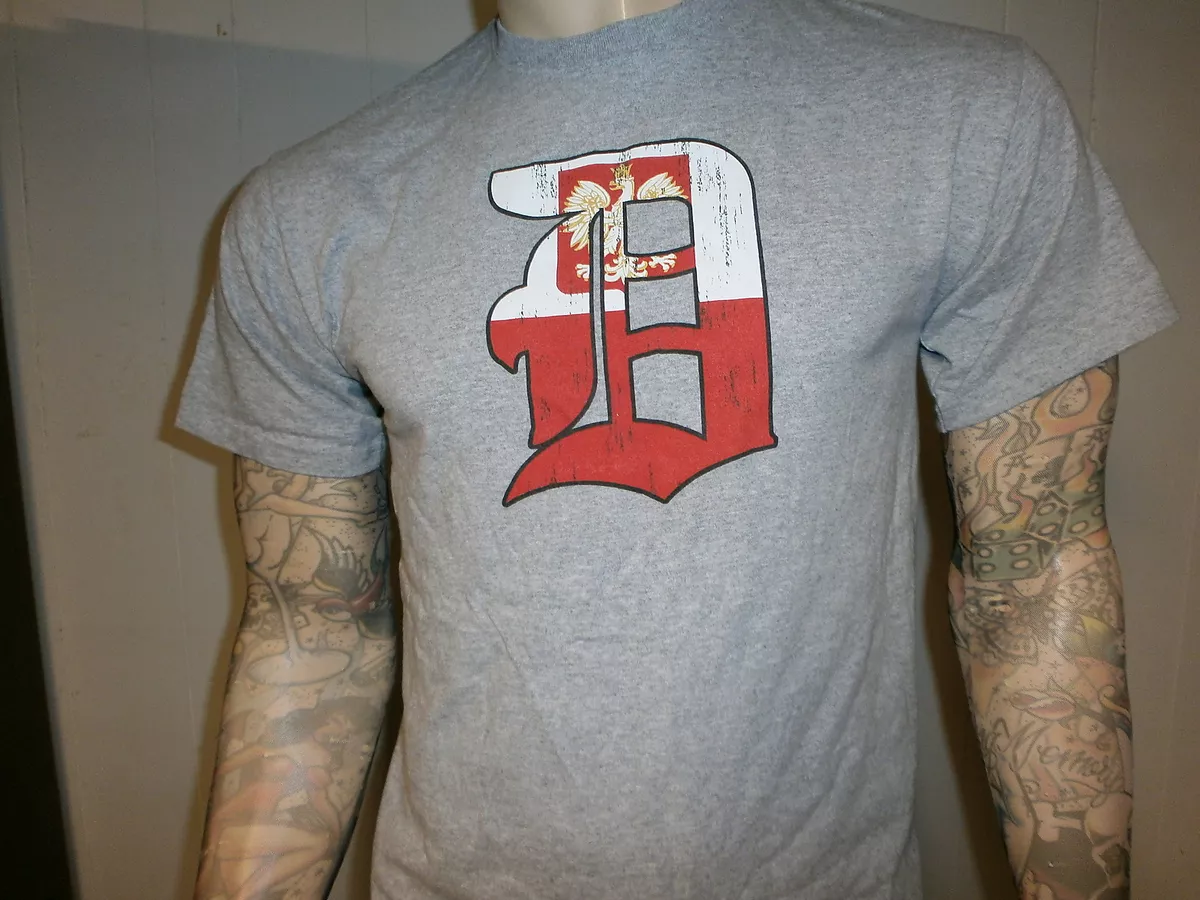 Detroit tigers polish shirt sale
