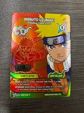Naruto Uzumaki Store Championship Promo 108/130 V Naruto Mythos Juego de cartas coleccionables