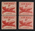 CKStamps: US Stamps Collection Scott#C37 C41 Mint NH OG Line Pair