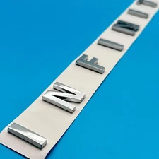 Rear Tailgate Letters Emblem For Infiniti Trunk Lid Badge Nameplate Gloss Chrome