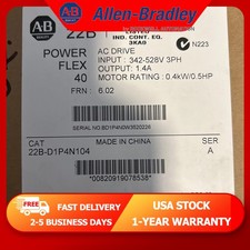 Sealed PLC AB 22B-D1P4N104 PowerFlex 40- 0.4 ...