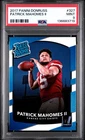 2017 Panini Donruss Patrick Mahomes Ii 327 PSA 9