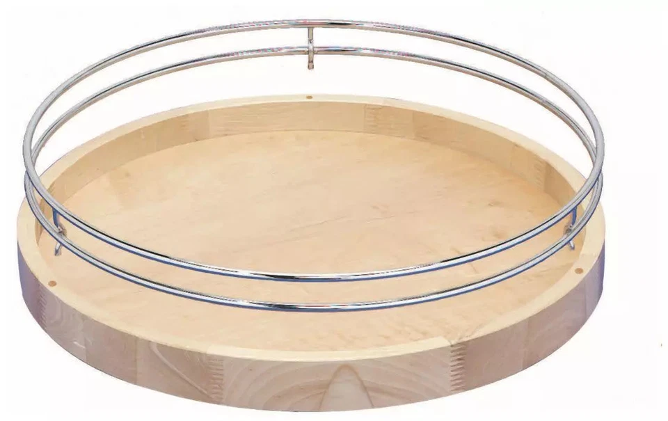 Rev-a-Shelf 5Lsf020 5Lsf 20 Diameter Full Circle Lazy Susan Fence Rail - Chrome - Image 4 of 4