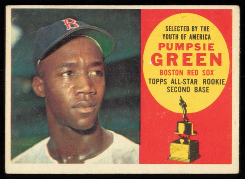 Pumpsie Green #317 1960 Topps card
