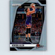 2024 Panini Prizm WNBA Rebecca Allen #124 Silver Prizm Phoenix Mercury