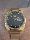 Vintage '68 Seiko 6119-8270 Watch, Orig. Stelux Solid-Link Chiclet Band, "Proof"