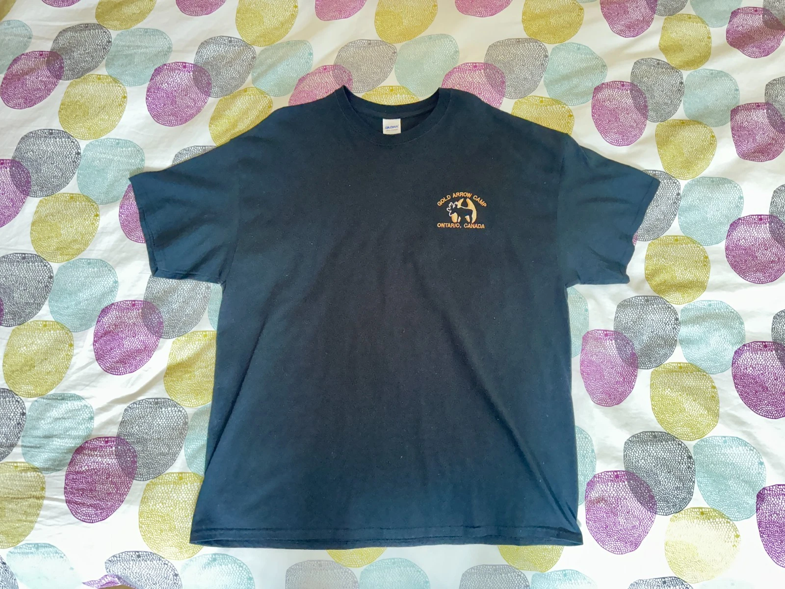 Gold Arrow Camp Ontario, Canada / T shirt / 2XL / Embroidered/ NEW