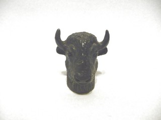 THIMBLE VINTAGE BRONZE C WAGNER '78 LTD ED 227/1000 A BUFFALO